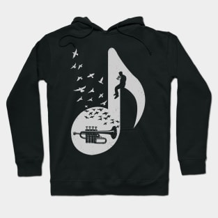 Musical - Piccolo Trumpet Hoodie